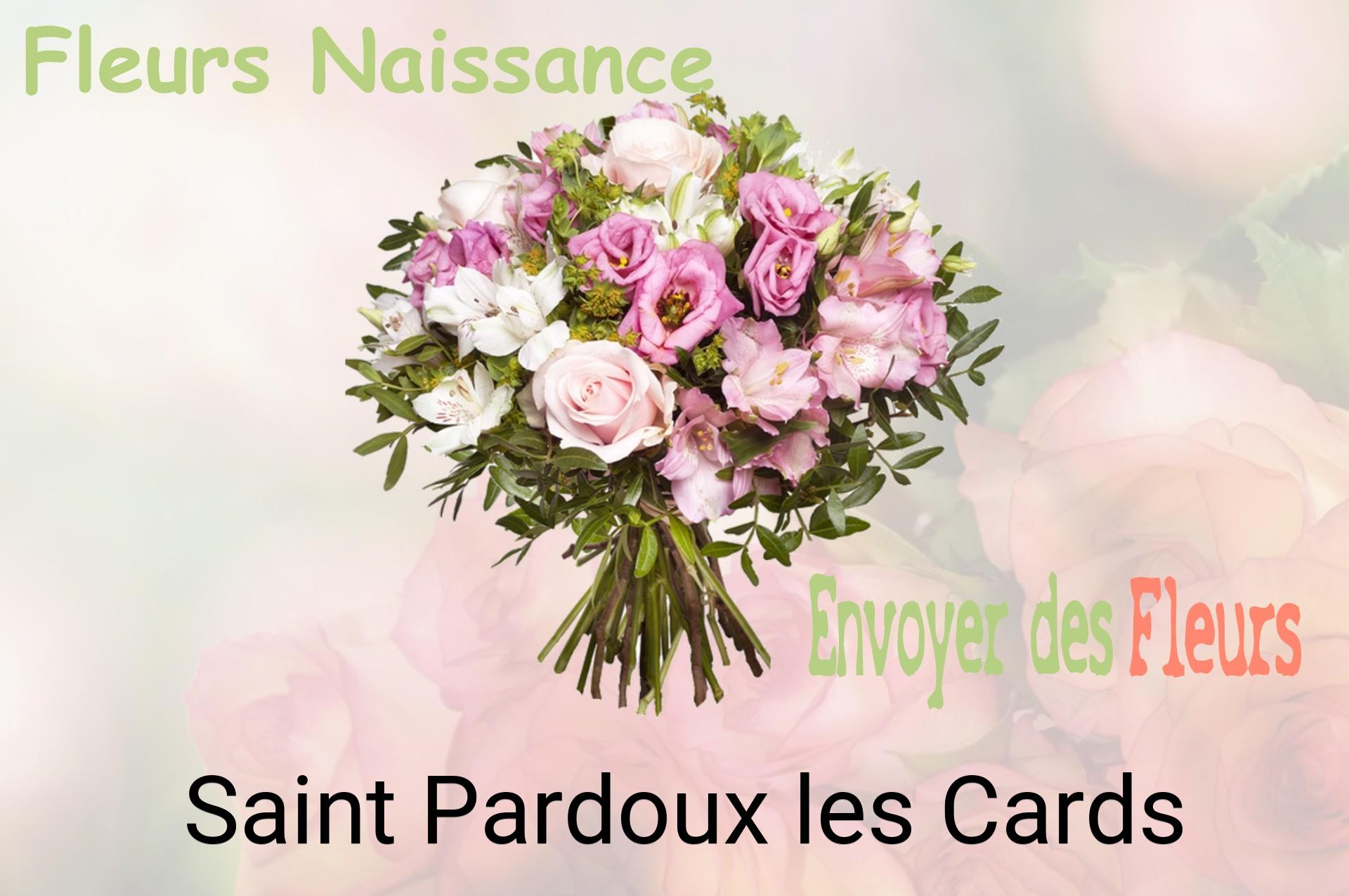 Bouquet de fleurs de naissance livré à Saint-Pardoux-les-Cards